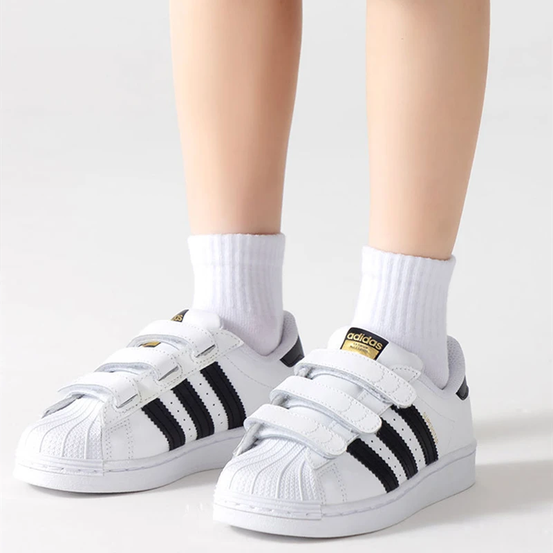 5 أزواج طالب جوارب رياضية 100% القطن الأطفال جوارب أنبوبية طويلة الفتيات الفتيان طفل أسود أبيض بلون جوارب أنبوبية 1-12 سنة #6