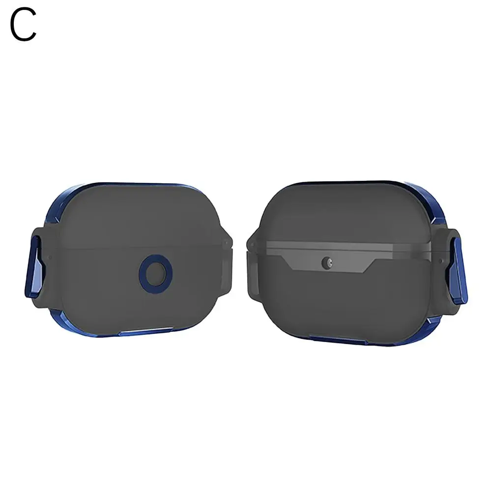 Cubierta protectora de auriculares con apertura lateral para Airpods 4, funda de Material TPU para auriculares inalámbricos, accesorios para auriculares a prueba de golpes Y6L5