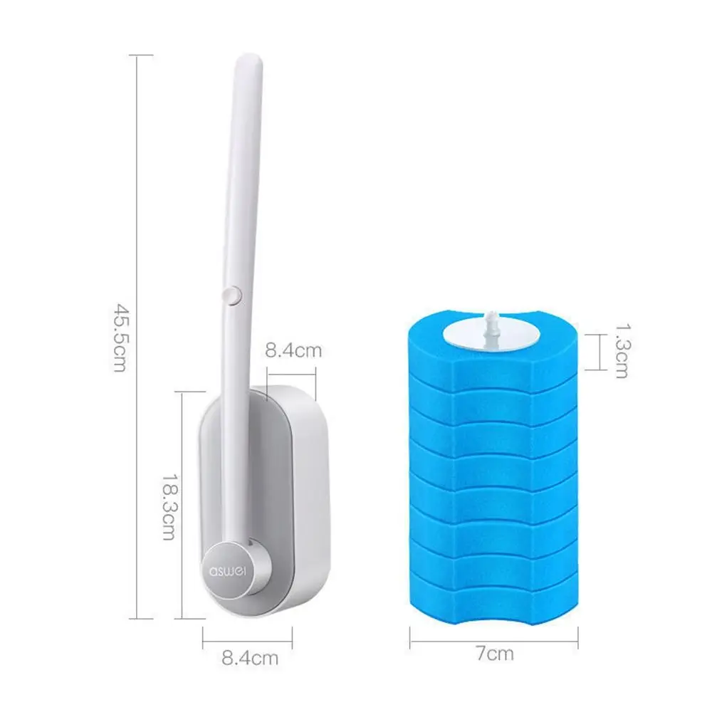 Replacement Disposable Cleaning Tool Bathroom Accessories Toilet Brush Toilet Cleaner Cleaning Brush