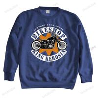 Man crew neck hoodie Bikeshop Bobber Oldschool Rockabilly Custom Motorrad Bikemuscle bikeshop king kerosin mens shubuzhi hoodies