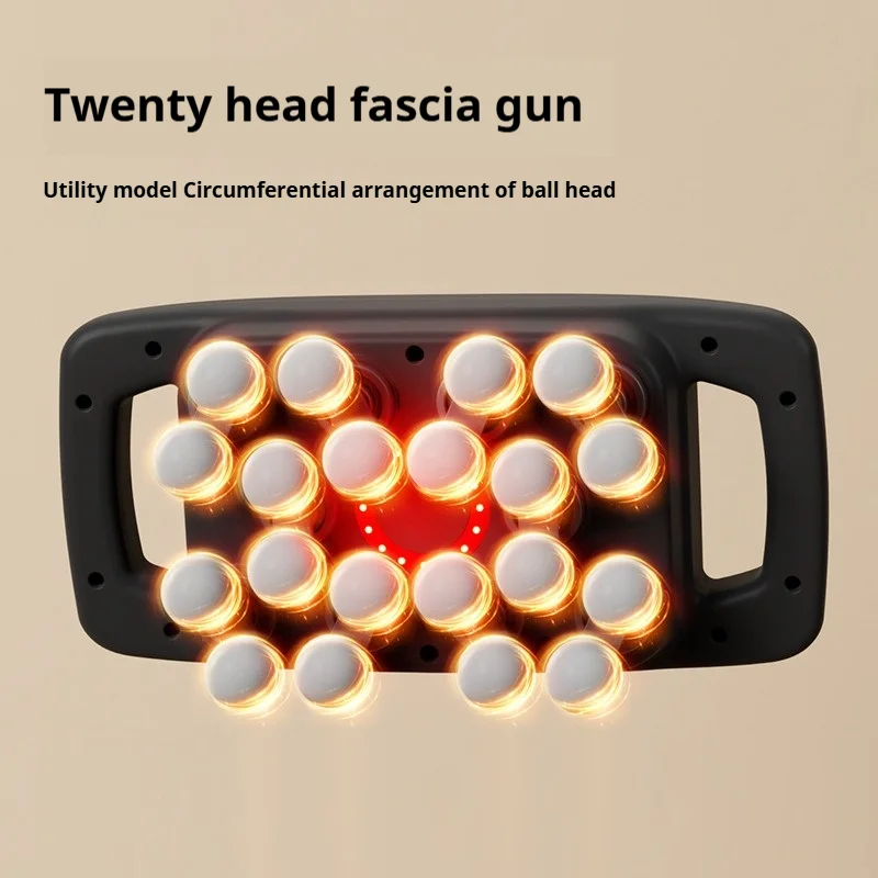 Deep Tissue Massage Gun 9 Speed Levels Percussion Muscle Massager with Type-C Charging LED Display for Back Legs Relaxation