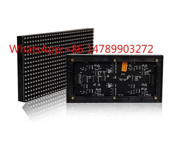 Indoor P6 LED Display Module 192x96mm 32x16dots Full Color HD Indoor Digital Signage Screen Panel