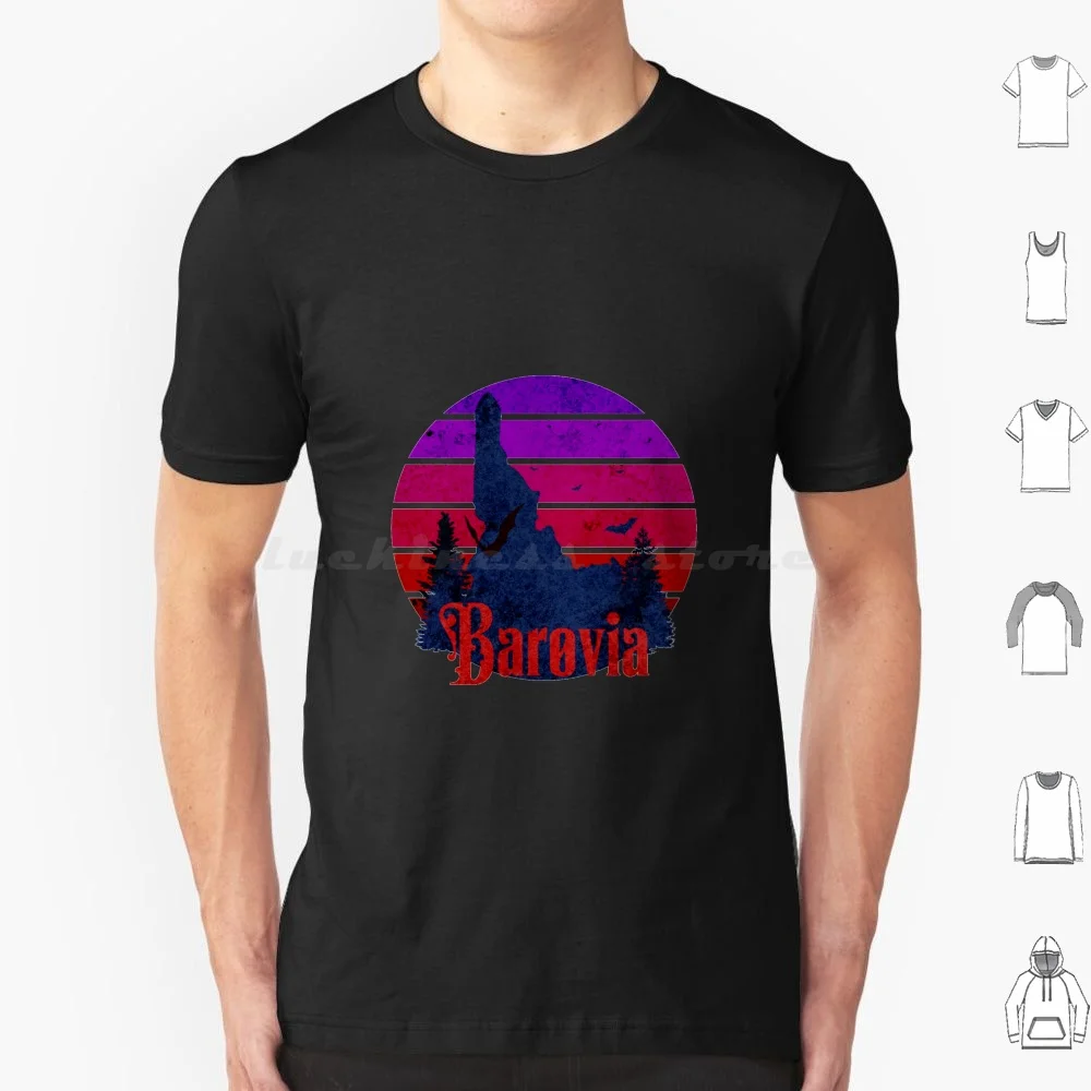 Camp Barovia T Shirt Cotton Men Women DIY Print And D D Barovia Curse Of Strahd Ttrpg Dnd Strahd Ravenloft Van Richten Vampires