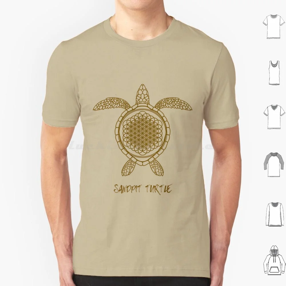 Sandpit Turtle ( ) T Shirt Big Size 100% Cotton Bmth Sempiternal Turtle Shadow Moses House Of Wolves Metal