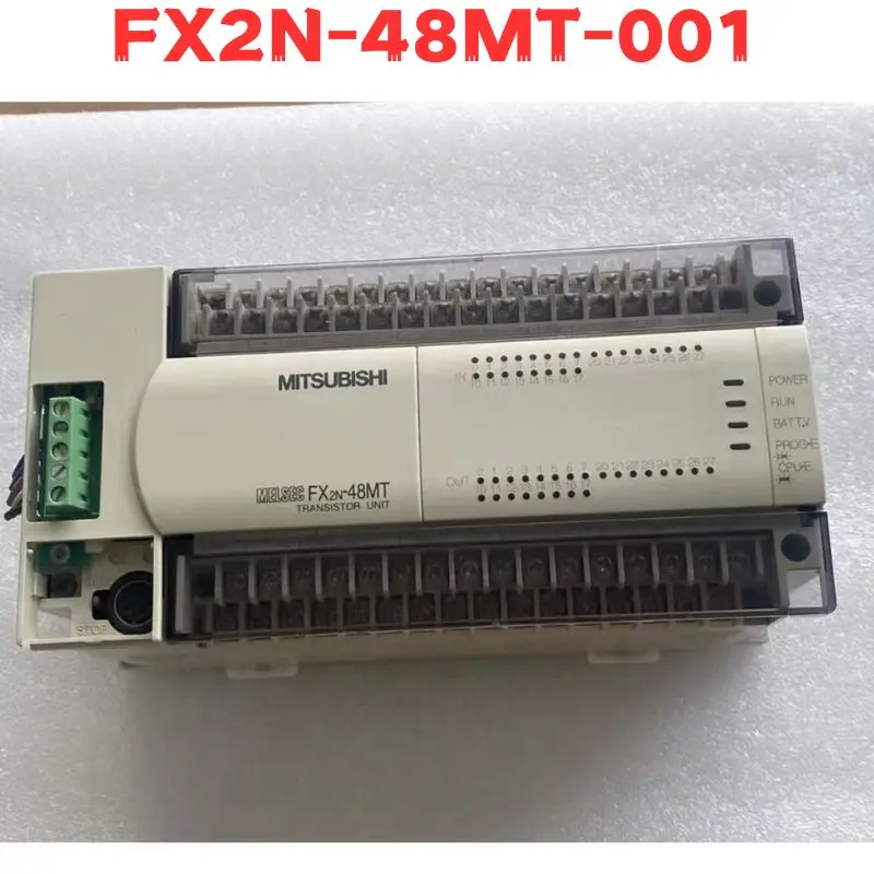 Second-hand FX2N-48MT-001 FX2N 48MT 001 PLC Tested OK