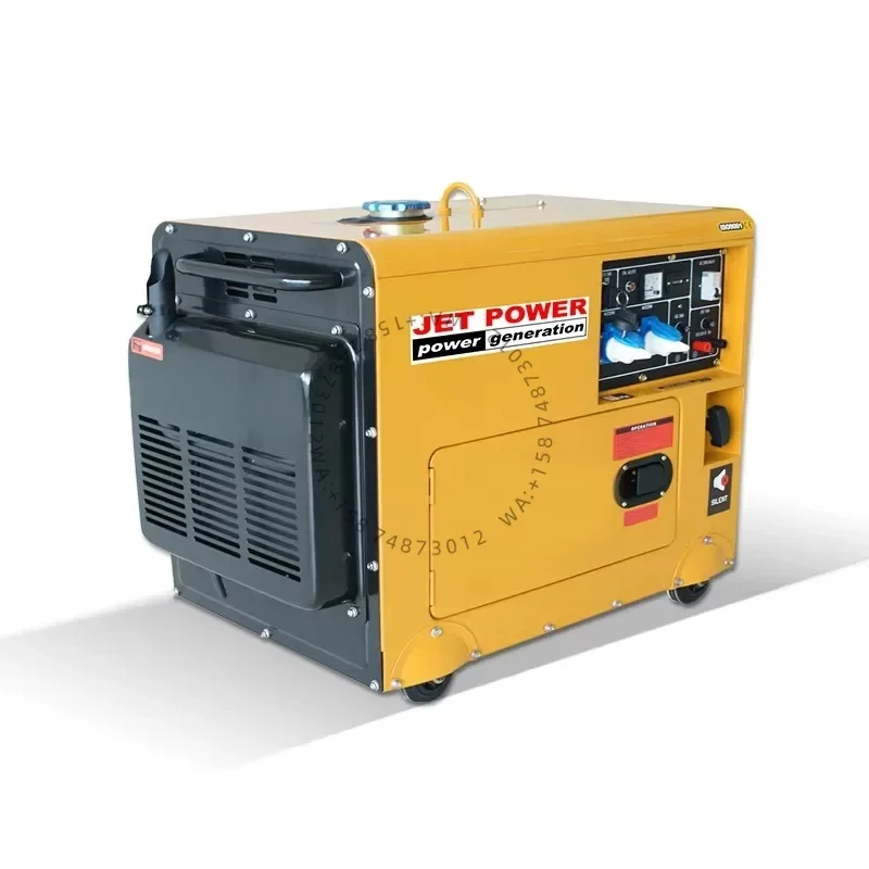

Fast Delivery Hot Sale Portable Mini Power Generator 5kw 6kw 7kw Silent die sel Generator with Good Price