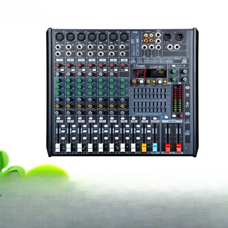 

Professional Mixer Double Group with Digital Effects Professional Mixer Console with Audio Tape USB Interface Digital Analog