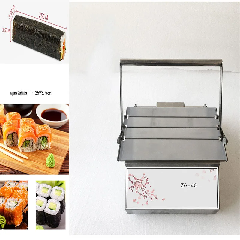 

Square Nigiri Sushi Forming Maker Commercial Manual Rice Roll Making Machine Hot Sale Free Shipping