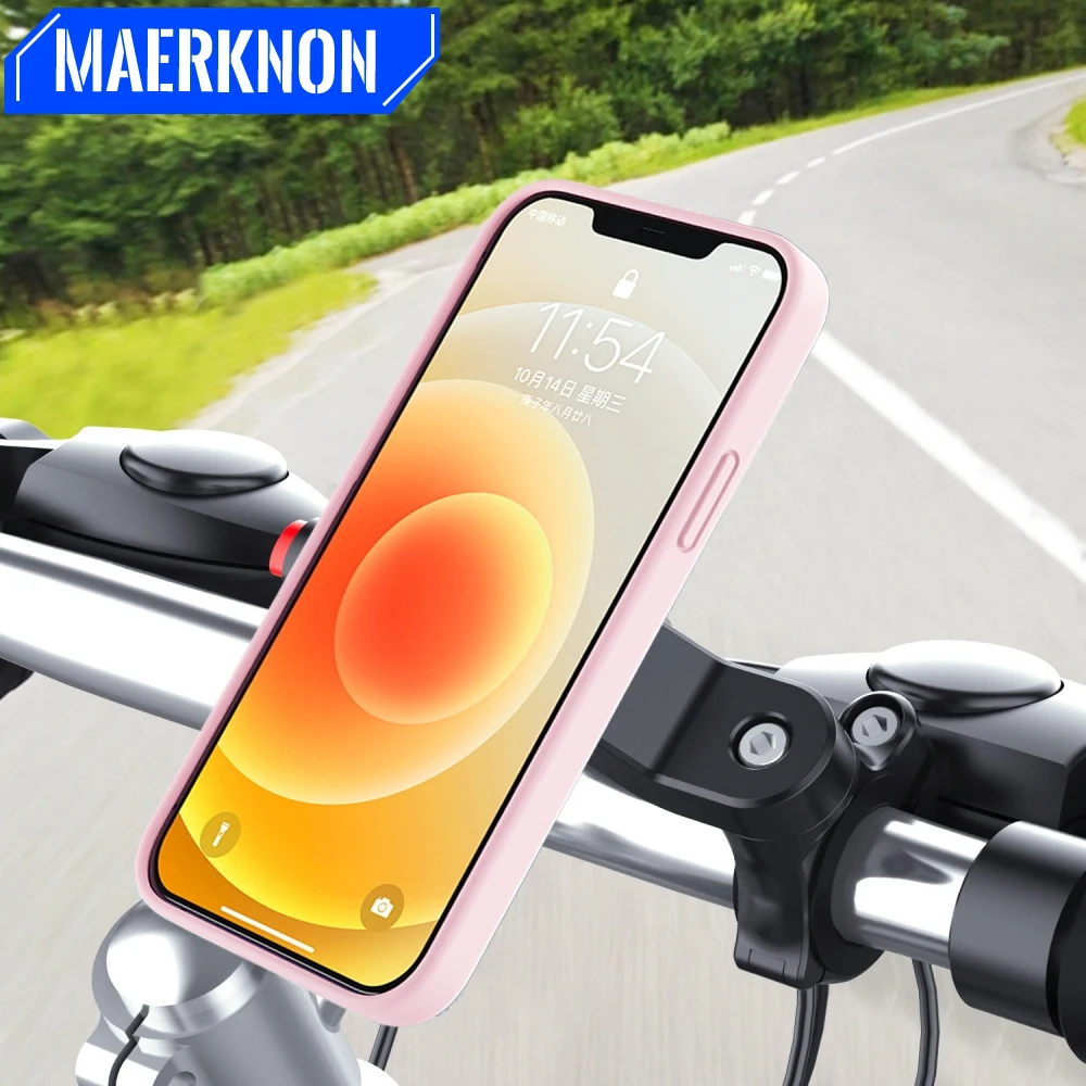 Universal Mountainbike Handy Halter Motorrad GPS Navigation Stehen Stoßfest Lenker Halterung Für Alle Smartphones