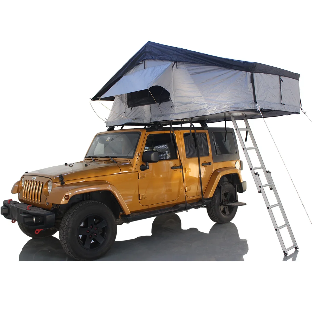 High Quality OEM Supplier 4x4 Ripstop Canvas Car Camping Offroad Roof Top Tent For Sale