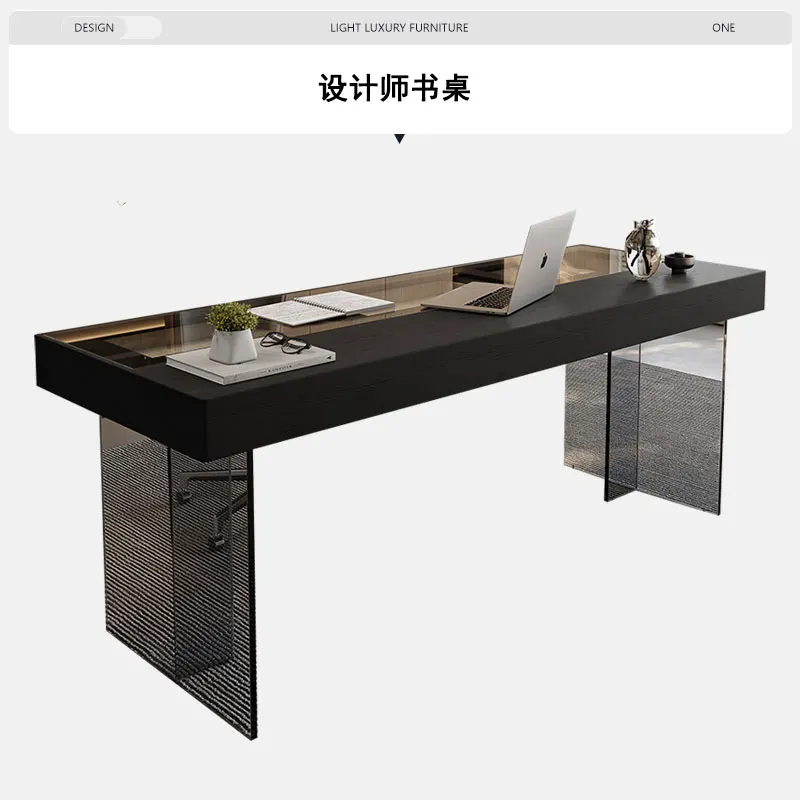 

Modern Creativity Office Desk Living Room Multifunctional Boss Study Office Desks Nordic Artificial Board Furniture Стол MH40BGZ