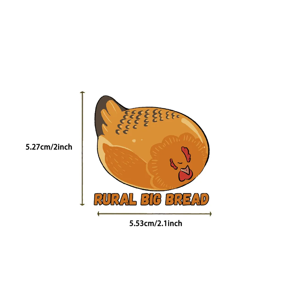 50PCS การ์ตูนไก่กราฟฟิตี้สติกเกอร์-กันน้ำสำหรับ DIY ตกแต่งบนกีตาร์,โน๊ตบุ๊คและกระเป๋าเดินทางบันทึก YourLife Store