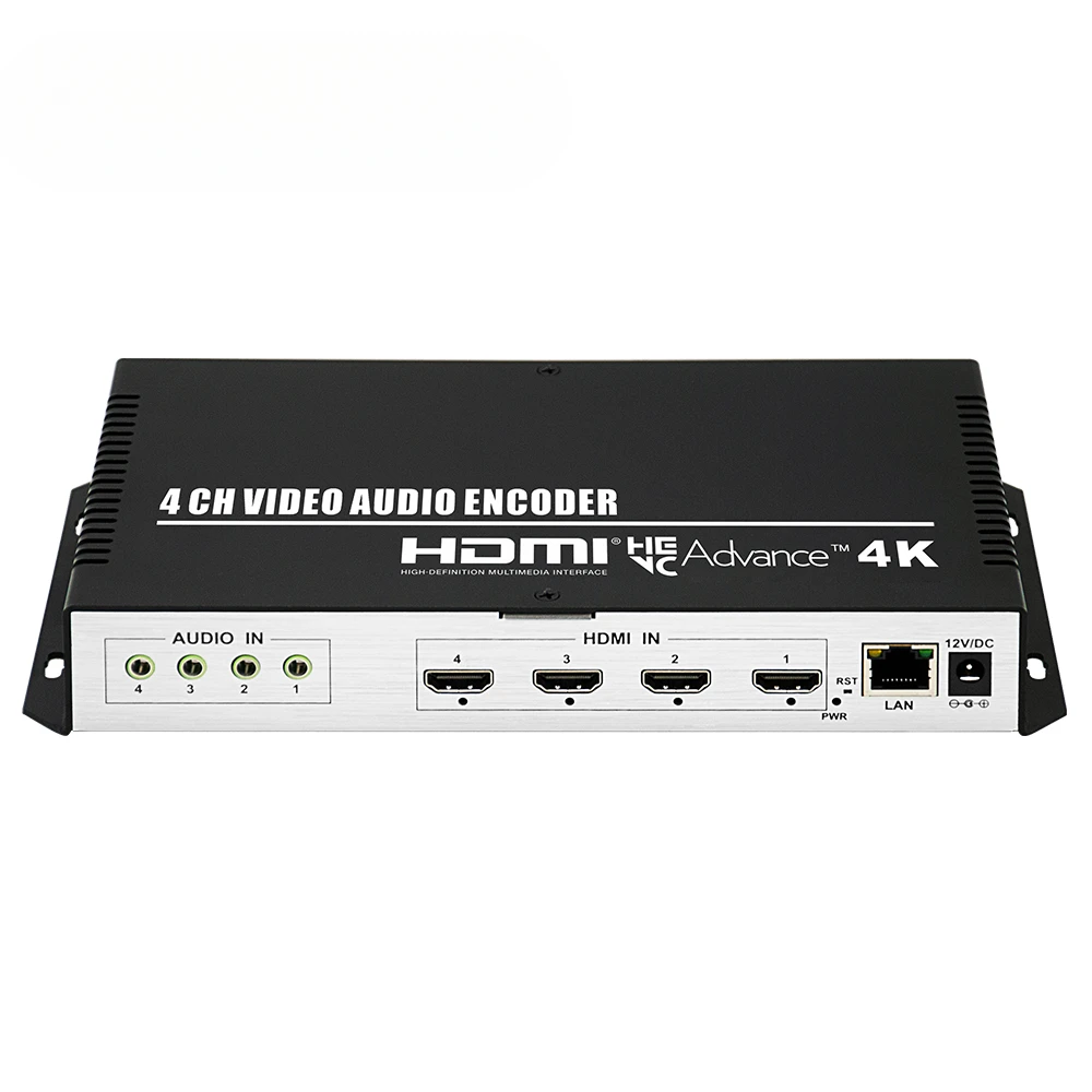 

4 Channels IP High Definition Multimedia Interface Encoder 4K H.265/H.264/MJPEG 4 Channels Video Encoder