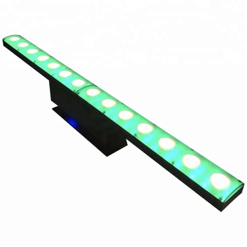 14 stücke 3 W Warm Weiß RGB Led bar Wall Washer Disco Dj Licht mit Punkt Control Led-matrix dj Led Bühne Lichter