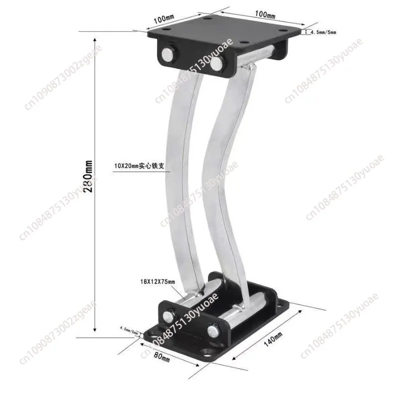 23 cm height adjustable furniture backrest hinged metal sofa armrest mechanism allows the sofa backrest