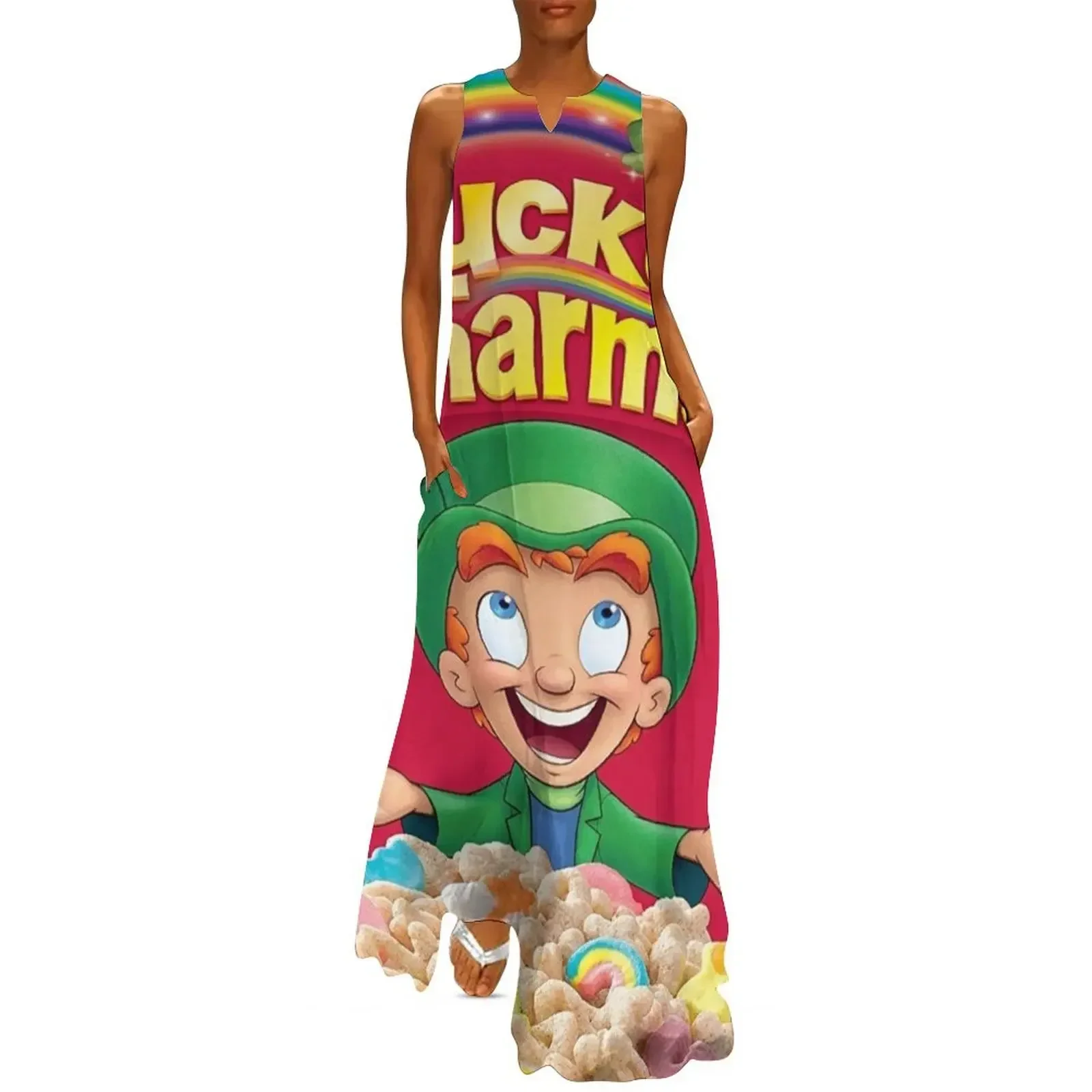 

Lucky Charms Long Dress evening dresses ladies Elegant gowns african dresses for woman elegant dresses plus sizes Dress