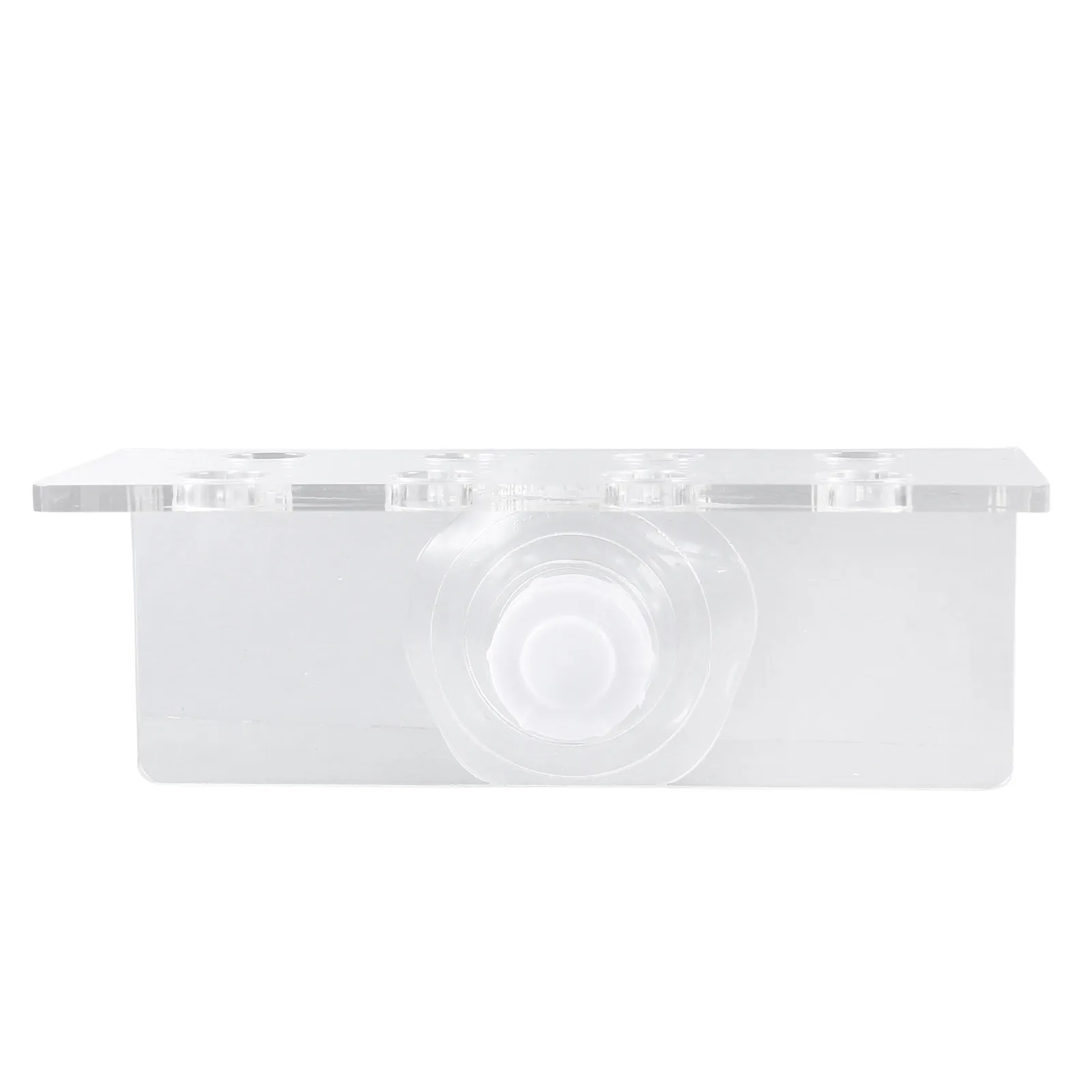 

Acrylic Coral Frag Rack for Aquarium Living Coral Button Branch Holder with Twist Tight Suction Cup 8 Hole Frag Support