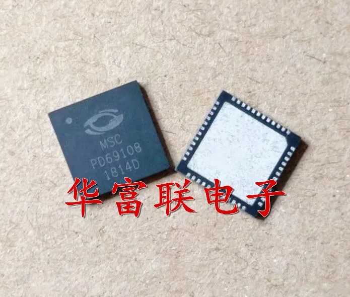 

Free shipping 8PSE POE PD69108ILQ.PD69108 QFN-48 5pcs