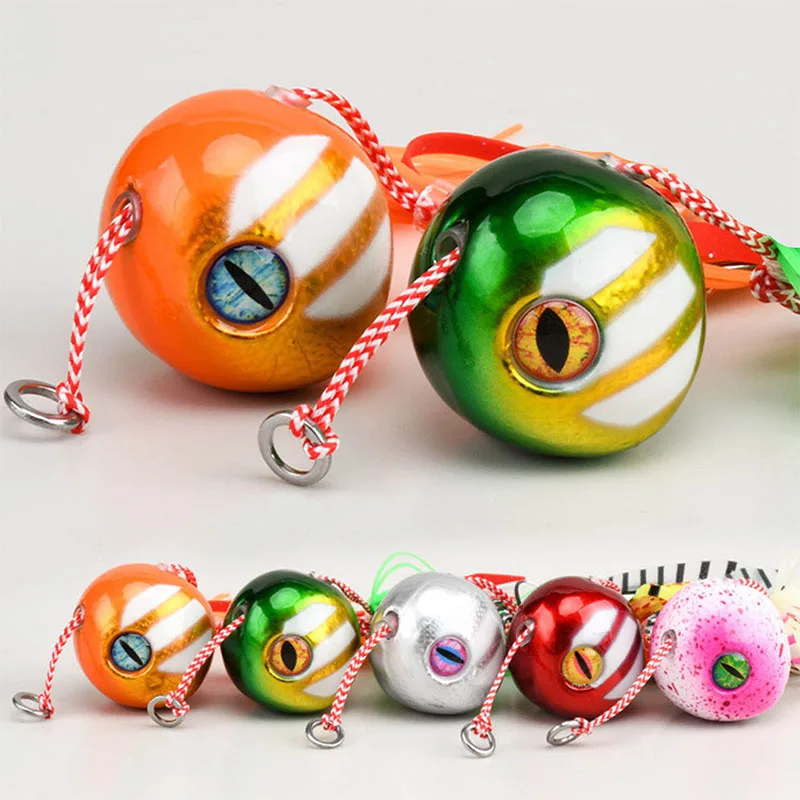 

5 Pcs Glow Jigs Lure Snapper Jig Slider Bait 60g 80g 100g 120g 150g 200g Rubber Skirt Auxiliary Hook Fishing Accessories