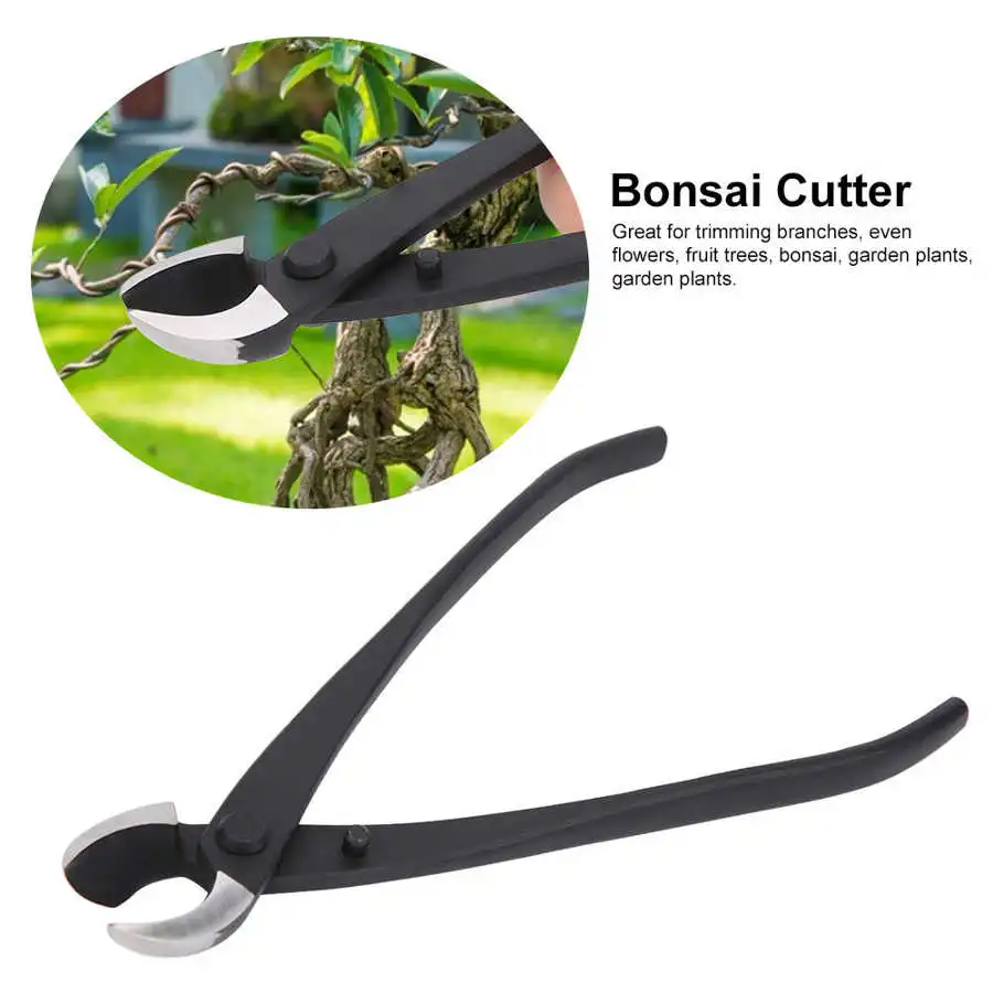 Hand Forged Bonsai Concave Branch Cutter Gardening Shears Scissors Modeling Tools Garden Scissor