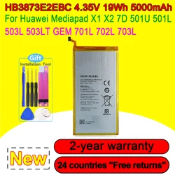 New HB3873E2EBC HB3873E2EBW Battery For Huawei Mediapad X1 X2 7D 501U 501L 503L 503LT GEM 701L 702L 703L