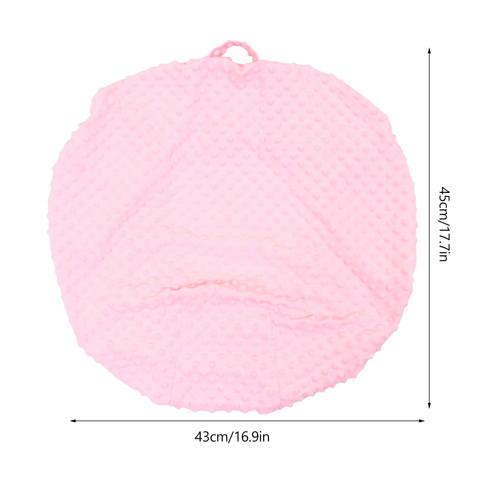 غطاء وسادة ناعم من القطن قابل للتنفس لحديثي الولادة، غطاء وسادة قابل للاستبدال لإمدادات نوم الأطفال الرضع