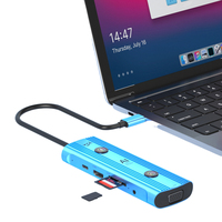 AI USB C Hub 12 in 1 Multiport Adapter with USB 3.0 PD 3.0 Ports USB C Splitter for Laptop PC Desktop and More