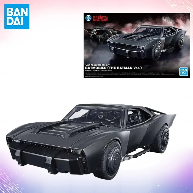 متوفر في المخزون بانداي شخصية الرسوم المتحركة الأصلية 1/35 باتموبيل إصدار باتمان. ألعاب الحركة مجموعة الهدايا نموذج الحلي WB