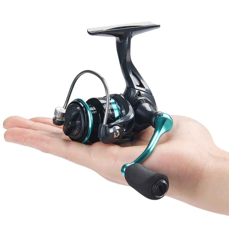 Fishing Reel DK1000 DK3000 DK5000 Spinning Fishing Reel Metal Body EVA Grip Maximum Braking Force 16KG for Freshwater Saltwater