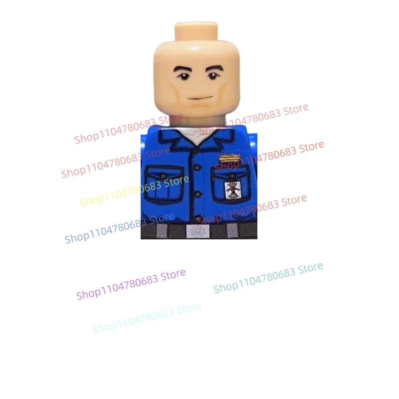 MOC 타사의 새로운 군용 인형, 일반 장교, 표현이 모두 인쇄됨, 장난감 빌딩 블록, 선물 장식품.