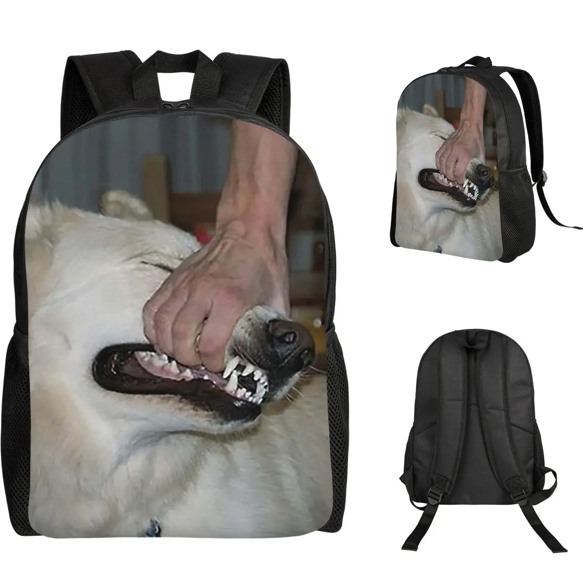 I'll Be Okay By Sign Crushes Motorist Student Backpack School Bag Hiking Travel Daypack for Boys Girls Bookbag Shoulder Bags