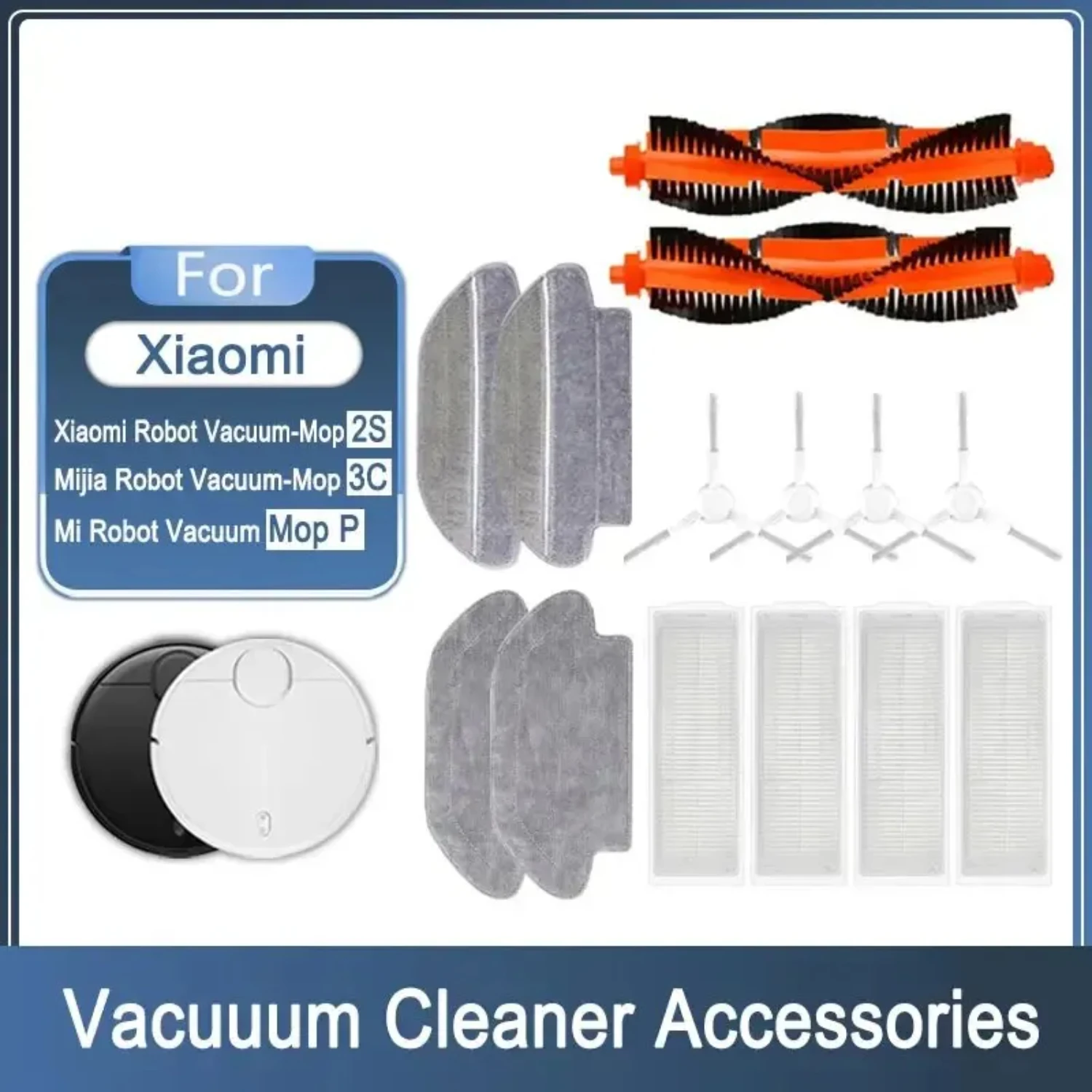 

Filter Robot Vacuum Mop 2S 3C Mi Robot Vacuum Mop P Accessories Mop Cloths Main Side Brush XMSTJQR2S STYJ02YM