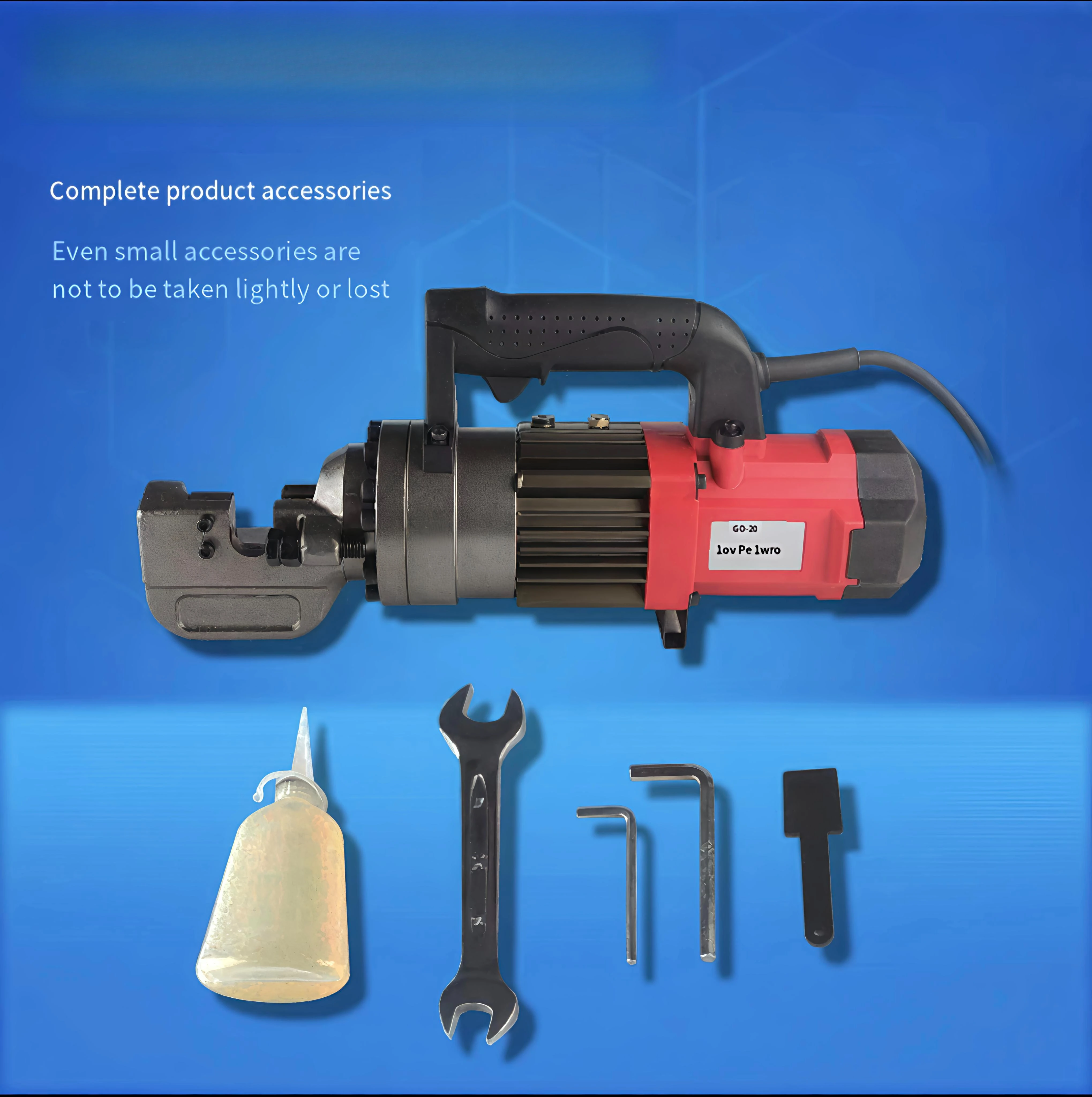 Portable  Engine Rebar Cutter Wheel Type Steel Bar Cutting Machine for Remote Site