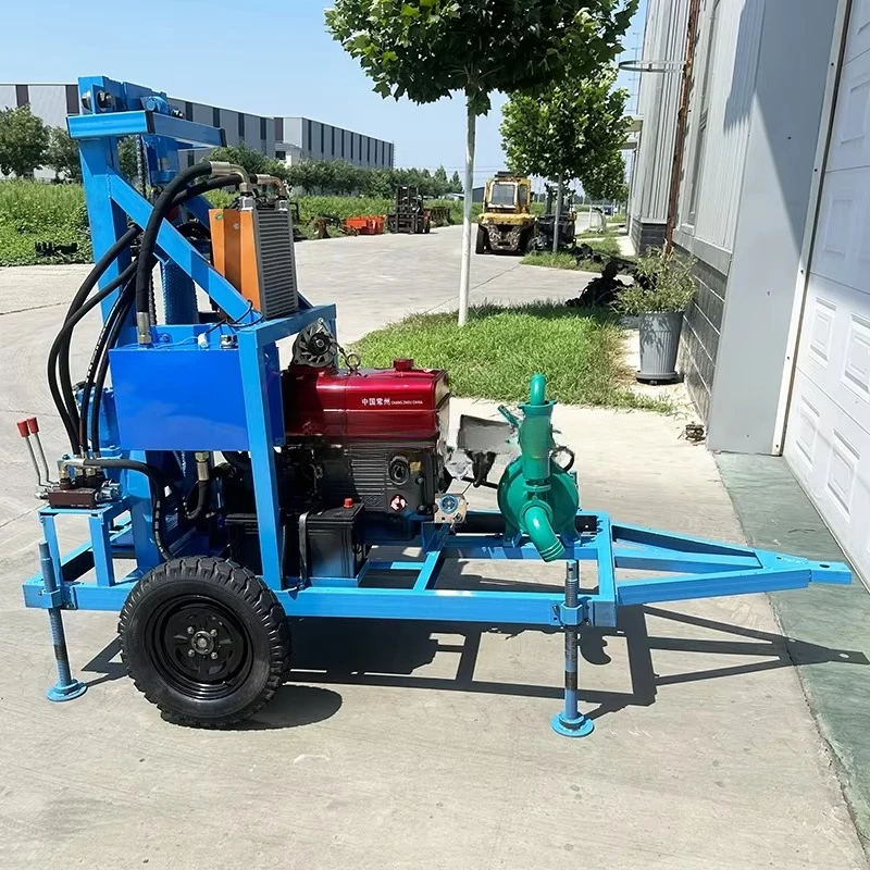 22 HP Household & Farmland Irrigation Water Well Drilling Machine Small Traction Diesel with Core Motor Component