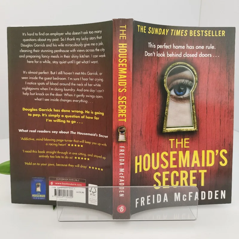 The Housemaid's Secret by Freida McFamously Unputdownable Psychological Thriller About the Secrets We Keep