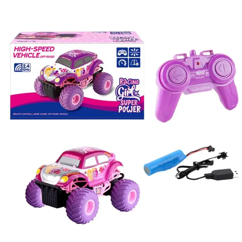 

Rc Car For Boys High Speed Model Vehicle 2.4ghz All Terrain Crawler Truck Toys For Over 5 Years Old And Festival Birthday Kids