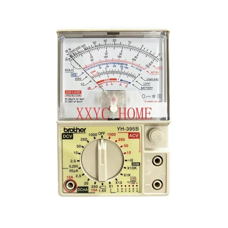 

Brother YH-395B Analog Multimeter High Precision Mechanical Multi-function Multimeter Maintenance Pointer Multimeter