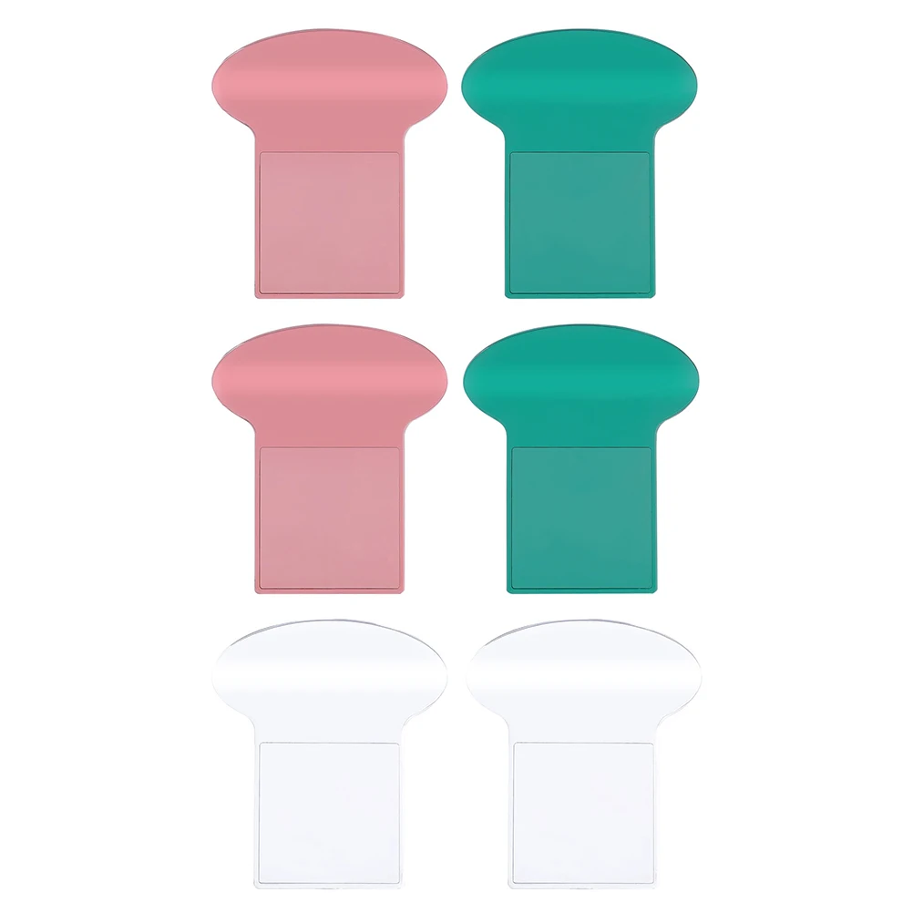 

6 Pcs Toilet Lid Lifter Sanitary Seat Cover Touch Double Sided Adhesive Creative Bathroom Supplies Durable Fits Most Toilets