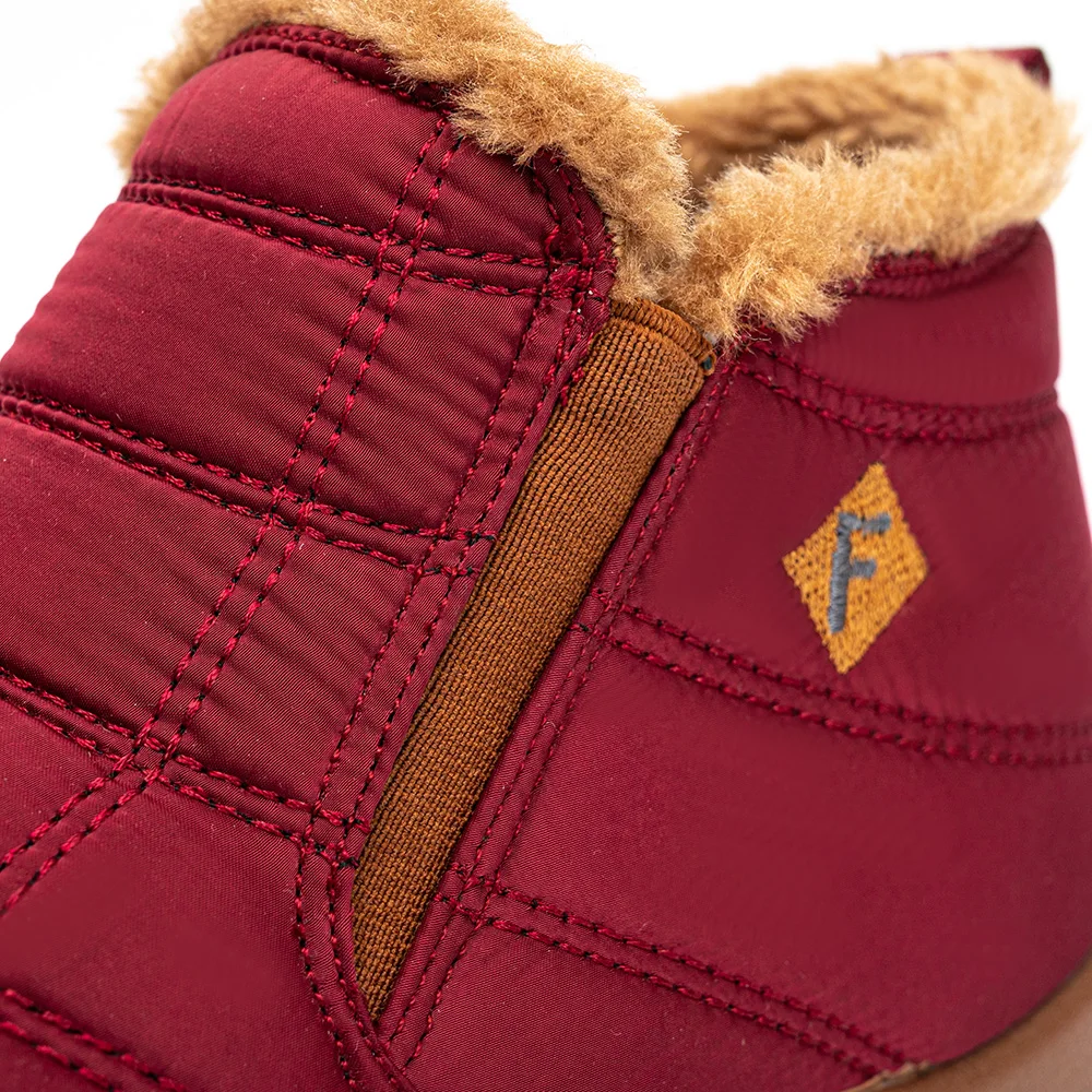 Winter Women Boots Waterproof Snow Boots Plus Size Couple Shoes Antislip Warm Fur Casual Flat Shoes Ankel Boots image 5