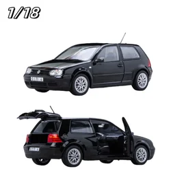 1:18 Volkswagen Golf gti 4 generation VW MK4 alloy model, children's collection of decorative toys, holiday gifts for children.