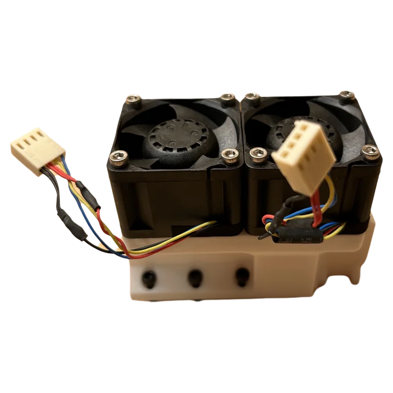Dual 4CM High‑Speed Cooling Fan For NVIDIA for Tesla M10 M60 PCIE Computing GPU Replacement Cooling Part