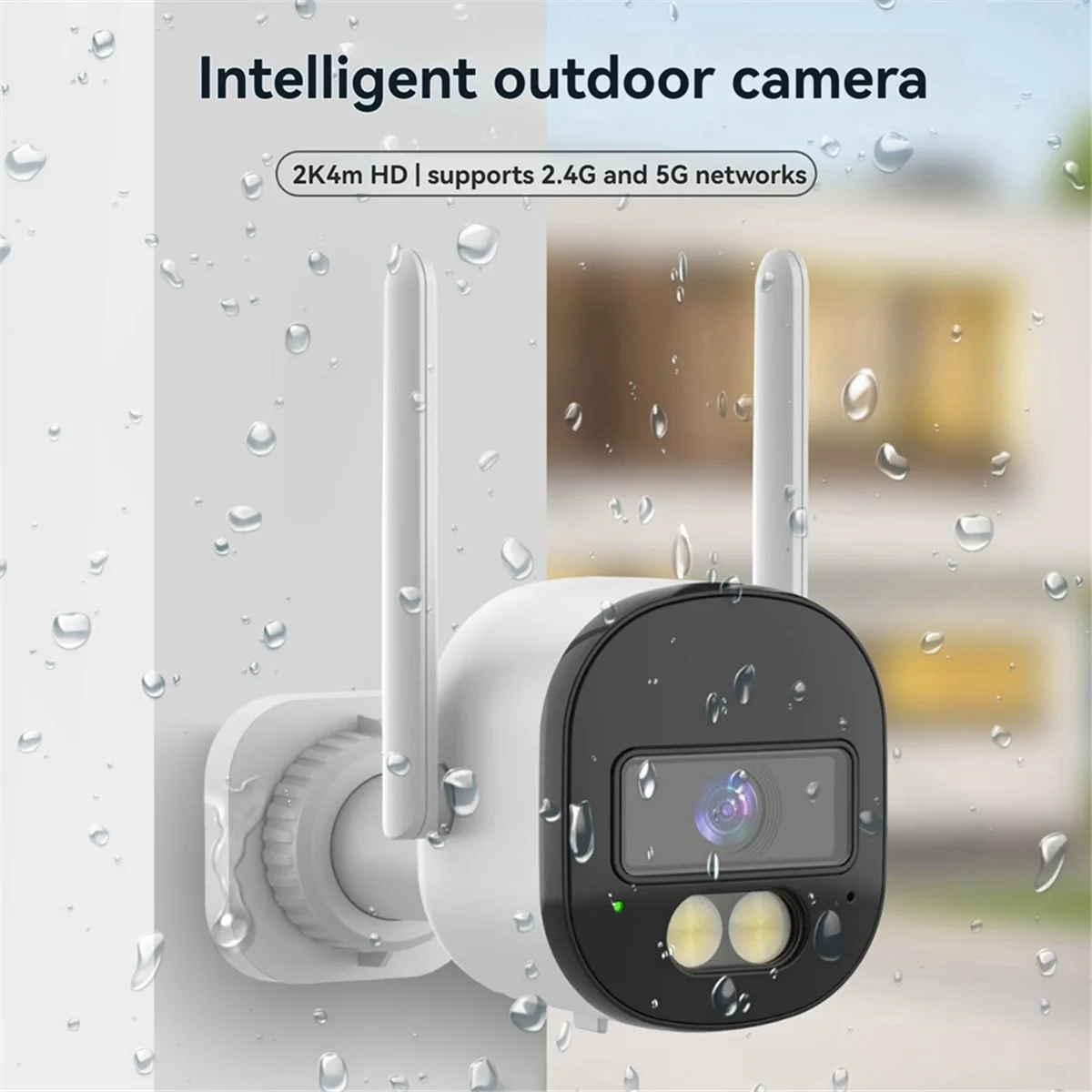 A93P 2K 4MP Beveiligingscamera 2.4G/5G WiFi Mini Tuya CCTV Video Surveillance Camera Smart Leven WiFi IP Camera EU PLUG