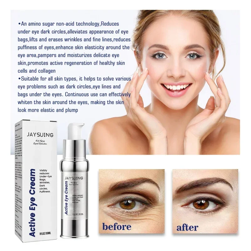 Active Anti-wrinkle Eye Cream Lifting Firming fade fine lines remove eye bags Improve dark circle Repair moisturizing Anit Aging