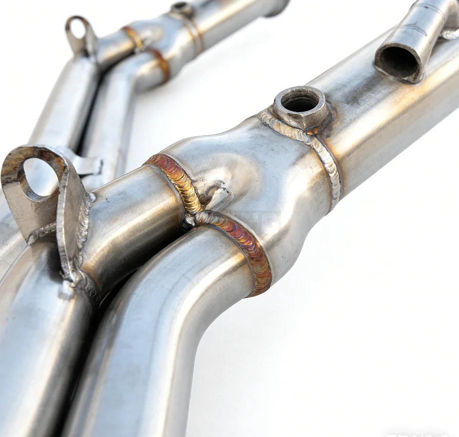 

Stainless Steel Exhaust Header For Nissan Skyline V36 370GT 2008-2014 Infiniti G37 3.7L Manifold Header Pair Left Right