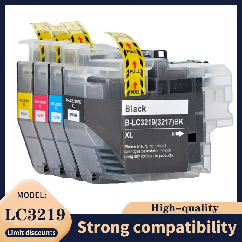 

LC3219 LC3219XL LC3217 LC3217XL Ink Cartridge with Chip for Brother MFC-J5330DW J5335DW J5730DW J5930DW J6530DW J6935DW printer