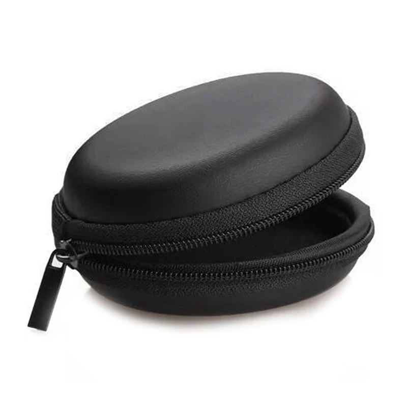 Headphone Carrying Case Shockproof Headset Pouch Small Capacity Handheld Bluetooth Earphone Box Mini Storage Bag Travel Supplies 