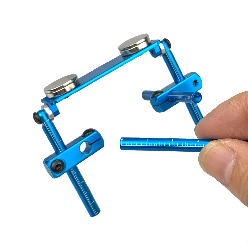 1 Set Alloy Magnetic Stealth Invisible Body Post Mount For 1:10 RC Models Car Drift HSP d90 Sakura Himoto Redcat Exceed Racing