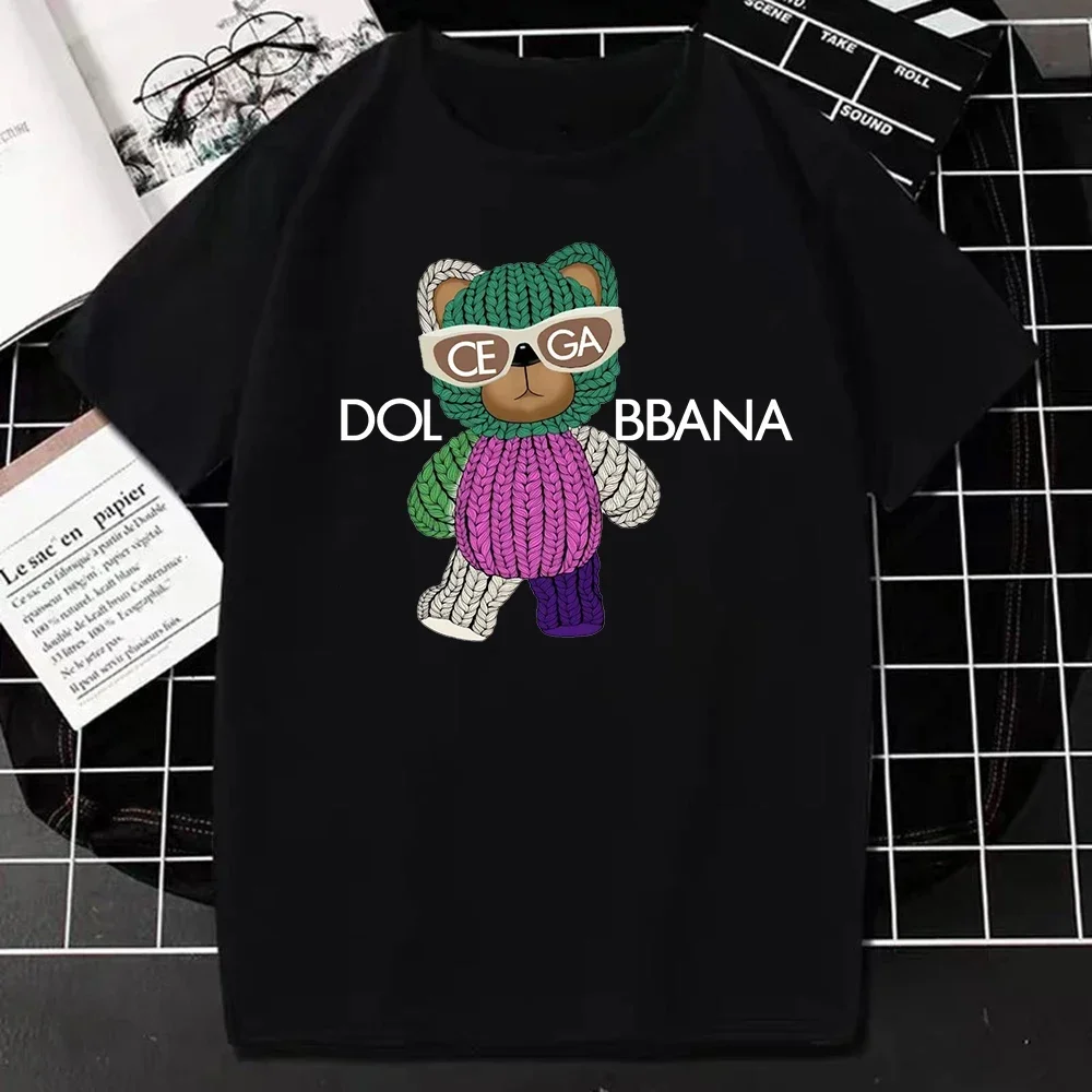 

Fashion T Shirt for Women Summer Letters Print Short Sleeve Tshirt Tee Casual Breathable Loose Women T-Shirt Woman Clothing