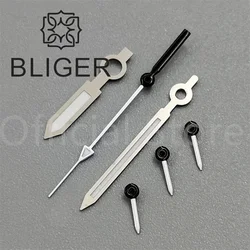 BLIGER Watch Hands Fit VK63 Silver Yellow Gold Rose Red Quartz Movement Green Luminous 6PCS/Set