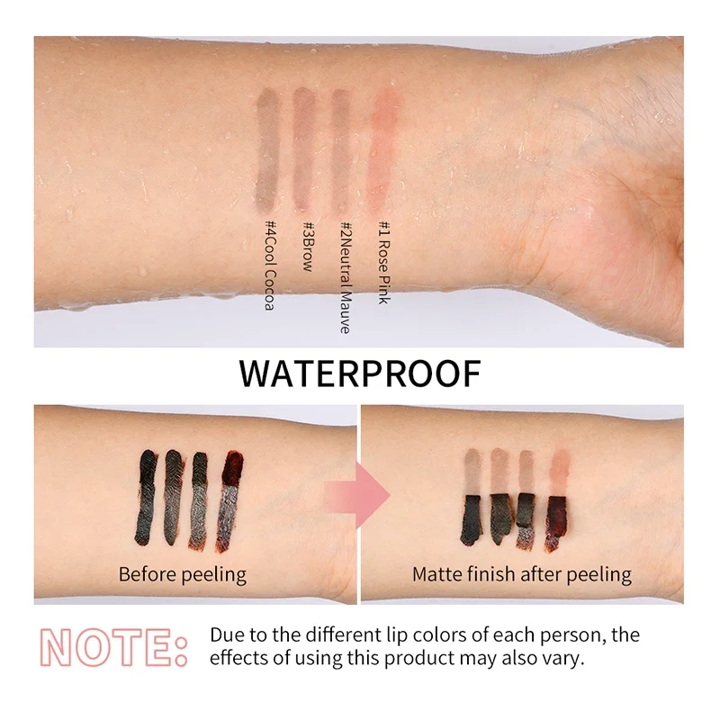 New Tear Off Lipliner Waterproof Long-lasting Makeup Free Cup Free Lip Gloss Pen Liquid Moisturizing Matte Women's Lipliner